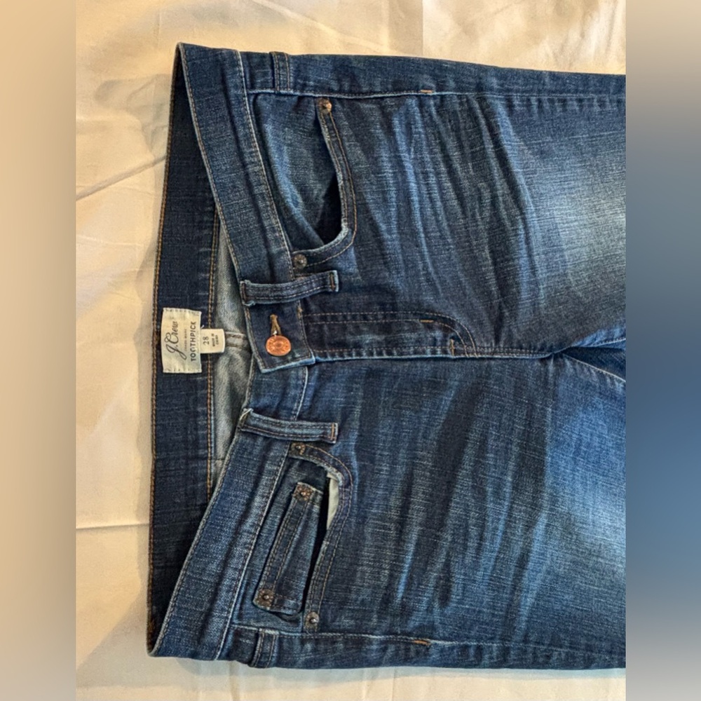 J. Crew Jeans - Toothpick Size 28 - Picture 5 of 6